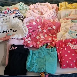 Lot of baby girl clothes